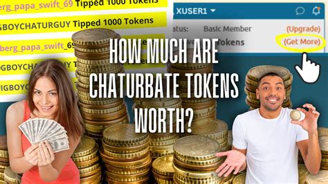 how much is a token worth chaturbate|Chaturbate Token Value to USD Converter/Calculator Tool